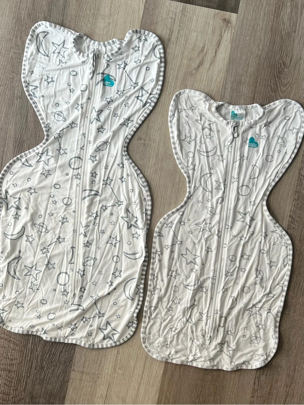 Love to Dream Swaddle Sleep Sack Bundle Bamboo size Small and Medium 1.0 TOG - Picture 2 of 8